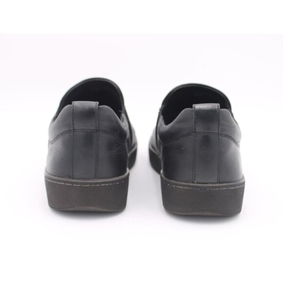 Vince Men's Slip On Leather Loafers Black Sz 12M - Picture 3 of 8